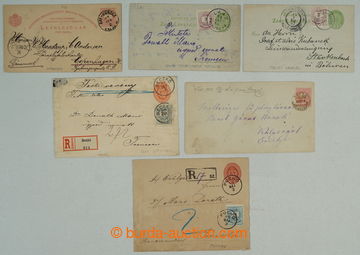 274437 - 1897-1902 SLOVENSKO / sestava 6ks různých prošlých celin