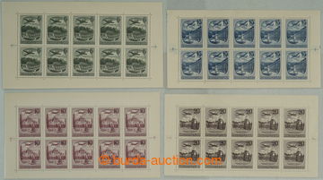 274446 - 1951 Pof.PL L33-L36, Lázně 6Kčs - 20Kčs, kompletní sest