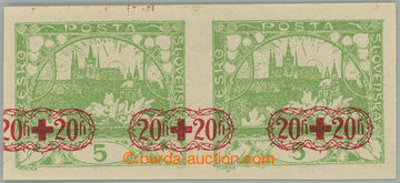 274451 -  ZT  Hradčany 5h světle zelená, vodorovná 2-páska s př