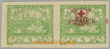 274455 -  ZT  Hradčany 5h světle zelená, vodorovná 2-páska s př