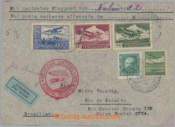 274515 - 1935 KATAPULT / EUROPA - SÜDAMERIKA / PRAHA - RIO DE JANERI