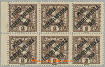 274532 -  Pof.60, Merkur vlevo 2h hnědá, krajový 6-blo s ŘZ 11½;