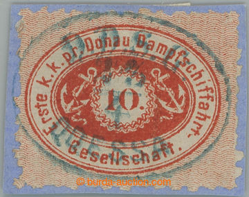 274563 - 1868 DUNAJSKÁ PAROPLAVBA / ANK.4, nejvzácnější známka 