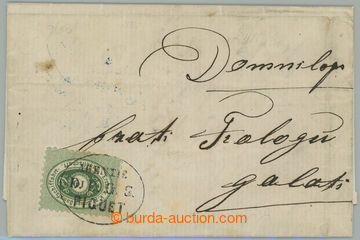 274565 - 1866 DUNAJSKÁ PAROPLAVBA / ANK.3I, 10Kr zelená na kompletn