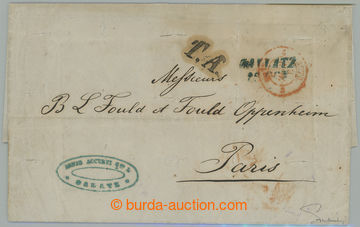 274566 - 1855 LEVANTA / CHOLEROVÝ dopis (předznámkový z hlediska 