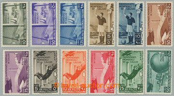 274568 - 1934 Italská okupace / všeobecné vydání / Sass.46 - 50,