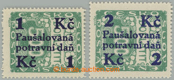 274625 -  PŘETISKOVÉ VYDÁNÍ / Pof.PD5, PD6, hodnoty 1Kč/500h zel