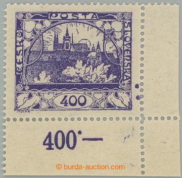 274647 -  Pof.24C DZ, 400h modrofialová s ministerským ŘZ 13¾, pr