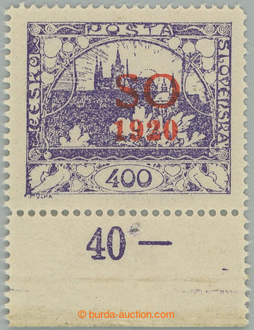 274649 -  Pof.SO21B, Hradčany 400h modrofialová s ministerským ŘZ