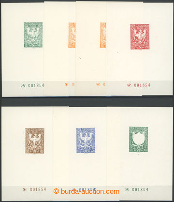 274678 - 1945 OLOMOUC / kompletní řada 5ks aršíků se zn. Olomouc