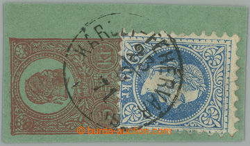 274683 - 1871 výstřižek z poštovní průvodky I emise FJ I. 5Kr �