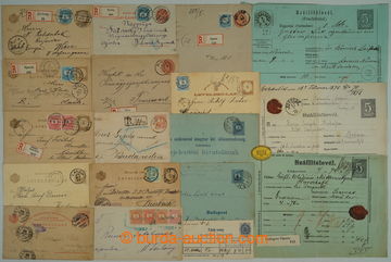 274692 - 1871-1918 [SBÍRKY]  CELINY / UHRY + SLOVENSKÉ ÚZEMÍ / se