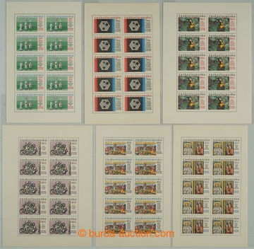 274717 - 1967 Pof.PL1600-1605, EXPO 67 Montreal, kompletní série; s