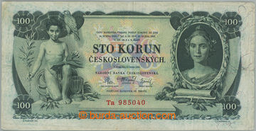 274723 - 1931 Ba.25b, 100Kč 1931, série Ta; koupaná a lisovaná