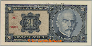 274747 - 1926 Ba.21b2, 20Kč 1926, série Mf, perforace SPECIMEN; bez