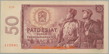 274778 - 1964 Ba.99c, 50Kčs 1964, série J19; velmi pěkná