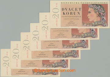 274781 - 1949 ČÍSELNÁ POSTUPKA / Ba.83b, 20Kčs 1949, II. vydání