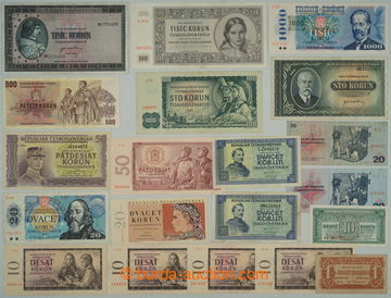 274807 - 1944-1993 SESTAVA / ČESKOSLOVENSKO / 20ks různých čs. ba