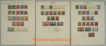 274818 - 1884-1918 [SBÍRKY]  sbírka na 8 starých listech, mj. poš