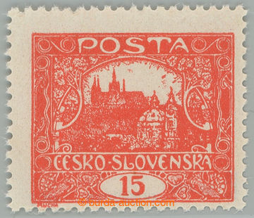 274820 -  Pof.7Bd, 15h rumělková s HZ 11¾, TD 3, ZP 16; bez nálep