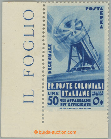 274824 - 1933 Italská okupace / všeobecné vydání / Sass.A29b, Le