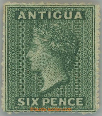 274829 - 1862 SG.4, Viktorie 6P blue - green NEVYDANÁ se smíšenou 