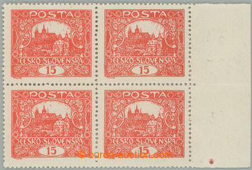 274832 -  Pof.7Ad, 15h rumělková s HZ 13¾ : 13½, pravý krajový 