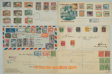 274834 - 1907-1953 SESTAVA / 11 dopisů, mj. Niue, Solomon Islands, S