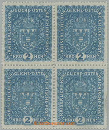 274836 - 1916-1919 VÝPLATNÍ / VELKÝ FORMÁT / Mi.204 I, Znak 2K mo