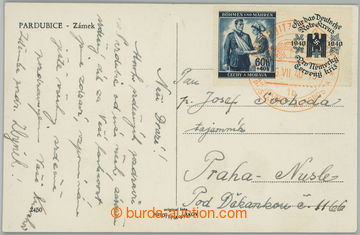 274843 - 1940 PRA2, PARDUBITZ - PARDUBICE/ AUTOPOŠTA/ 6.VII.40/ 1b, 