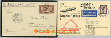 274846 - 1931 ZEPPELIN / oficiální zeppelinová karta a dopis, pře