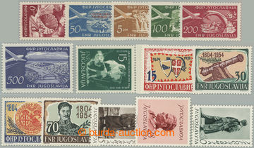 274861 - 1951-1954 SESTAVA / Mi.666-667, 689-692, 693-695, 733 a 751-