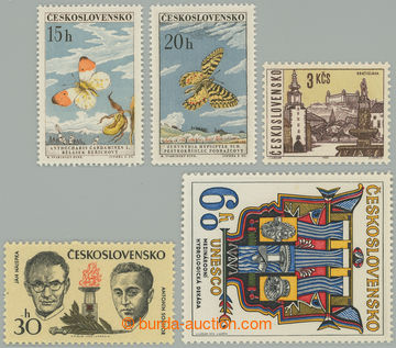 274875 - 1961-1974 TYPY / DV a DO: Motýli Pof.1217 II. typ, Pof.1218