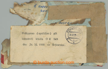 274888 - 1956 KATASTROFICKÁ POŠTA / Let-dopis zaslaný z Austrálie