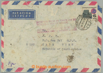 274900 - 1974 KATASTROFICKÁ POŠTA / Let-dopis zaslaný z Hradce Kr�