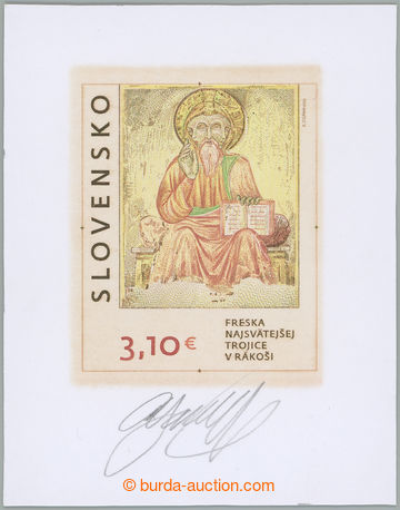 274905 - 2023 ZT Zber.805, Umění - kostel v Rákoši, zkusmý otisk