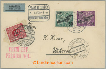274910 - 1929 1. let PRAHA - UŽHOROD / Let-dopis do Užhorodu, vyfr.