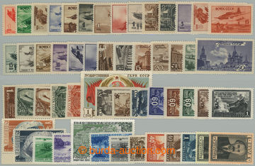 274920 - 1945-1950 SESTAVA / vybraných sérií, mj.: Mi.972-980, 105