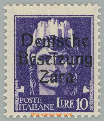 274938 - 1943 ZARA / Mi.16, italská známka 10Lire vydání Imperial