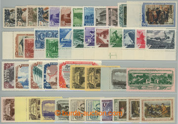 274961 - 1945-1956 SESTAVA / vybraných sérií, mj.: Mi.1367-1364, 1