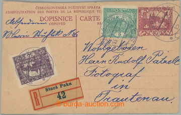 274963 - 1920 CDV13, Hradčany 10h, II. odpovědní díl z dvojité d