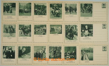274966 - 1936 CDV60/1-20, Ze života TGM, kompletní řada nepoužit�