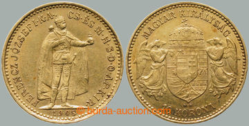 274975 - 1908 František Josef I. (1848-1916), 10 koruna 1908 KB, hmo