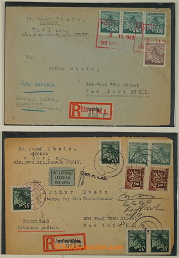 274982 - 1945-1998 [SBÍRKY]  ČS. LETECKÁ POŠTA PO ROCE 1945 /  ve