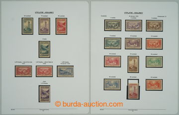 274986 - 1932-1967 [SBÍRKY]  rozpracovaná sbírka na vlastních lis