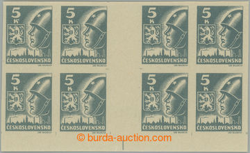 274999 -  DESKOVÉ ZNAČKY / Pof.355b Mv(4) RE DZ, 5K světle šedá,