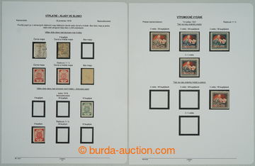 275007 - 1918-1939 [SBÍRKY]  rozpracovaná sbírka na vlastních lis