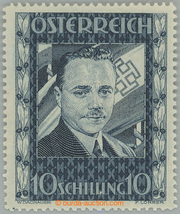275009 - 1936 ANK.588, Dollfuss 10Sch; luxusní a bezvadně centrovan