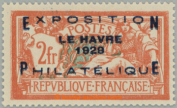 275022 - 1929 Mi.239, Maury 257A, Merson 2Fr oranžovočervená s př