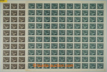 275044 - 1944 ARCHOVINA / Pof.116-117, 55. narozeniny A.H., kompletn�